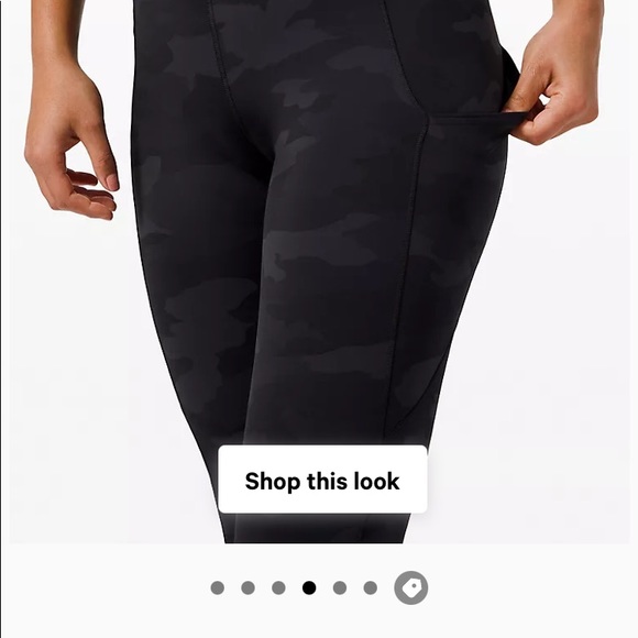 Lululemon✨✨⭐️⭐️⭐️NWOT fast and free crop 19’ - Picture 3 of 7